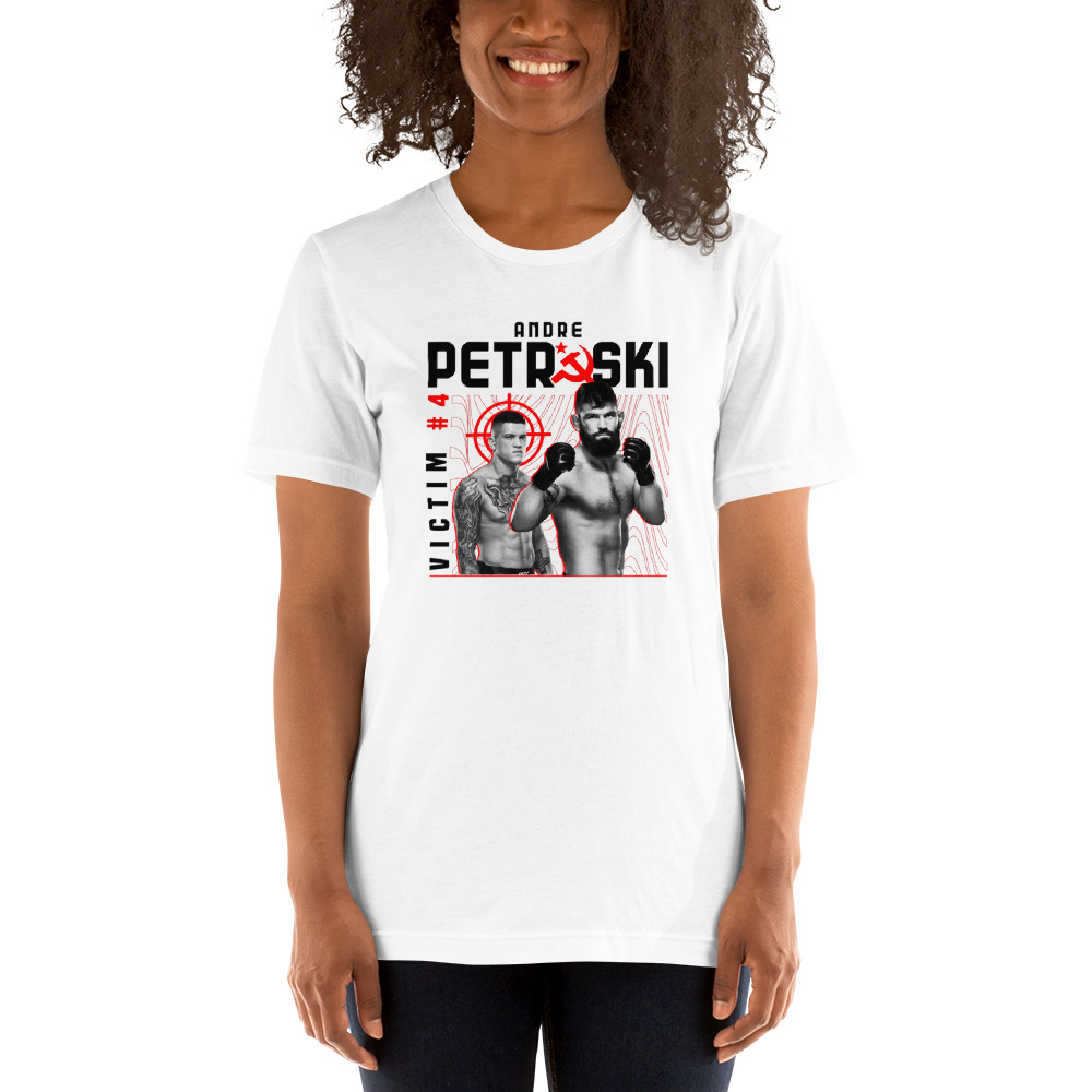Victim #4 by Andre Petroski T-Shirt, Black Logo
