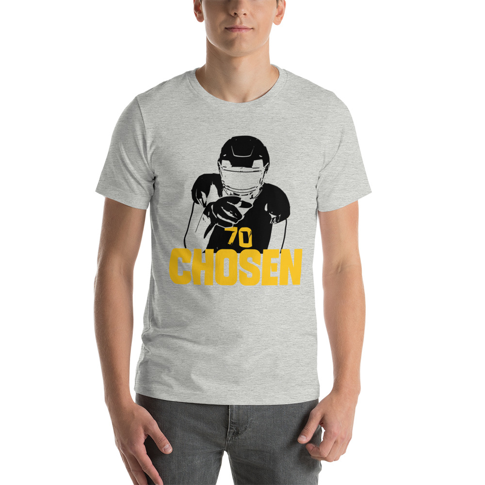 "Chosen" by Bryce Simpson Shirt, Black Logo