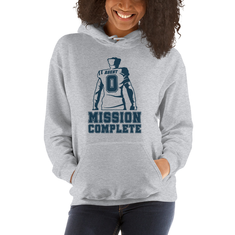 Mission Complete Chandler Rivers Hoodie, Dark Logo