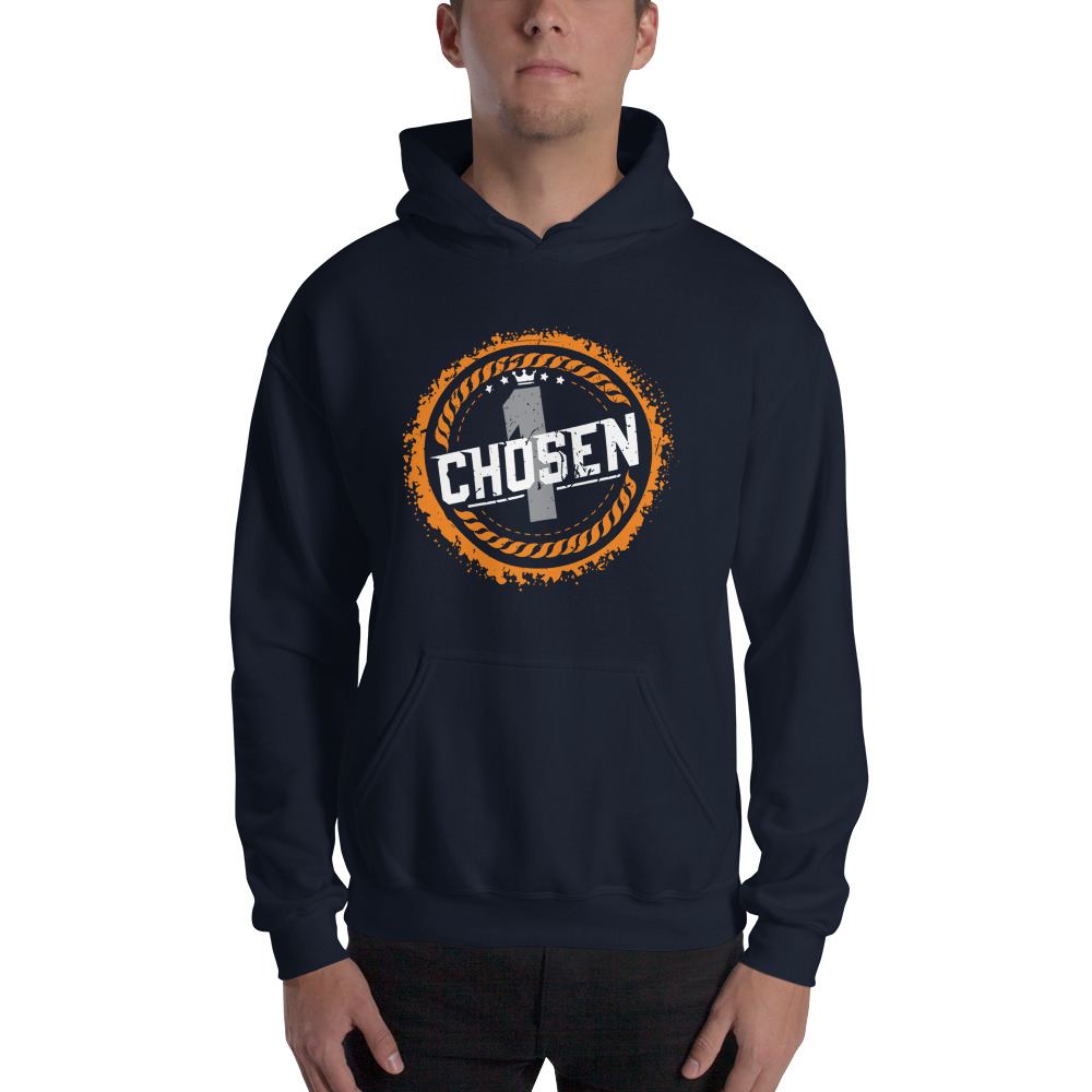 Chosen 1 Jacobi Moore Hoodie, White Logo