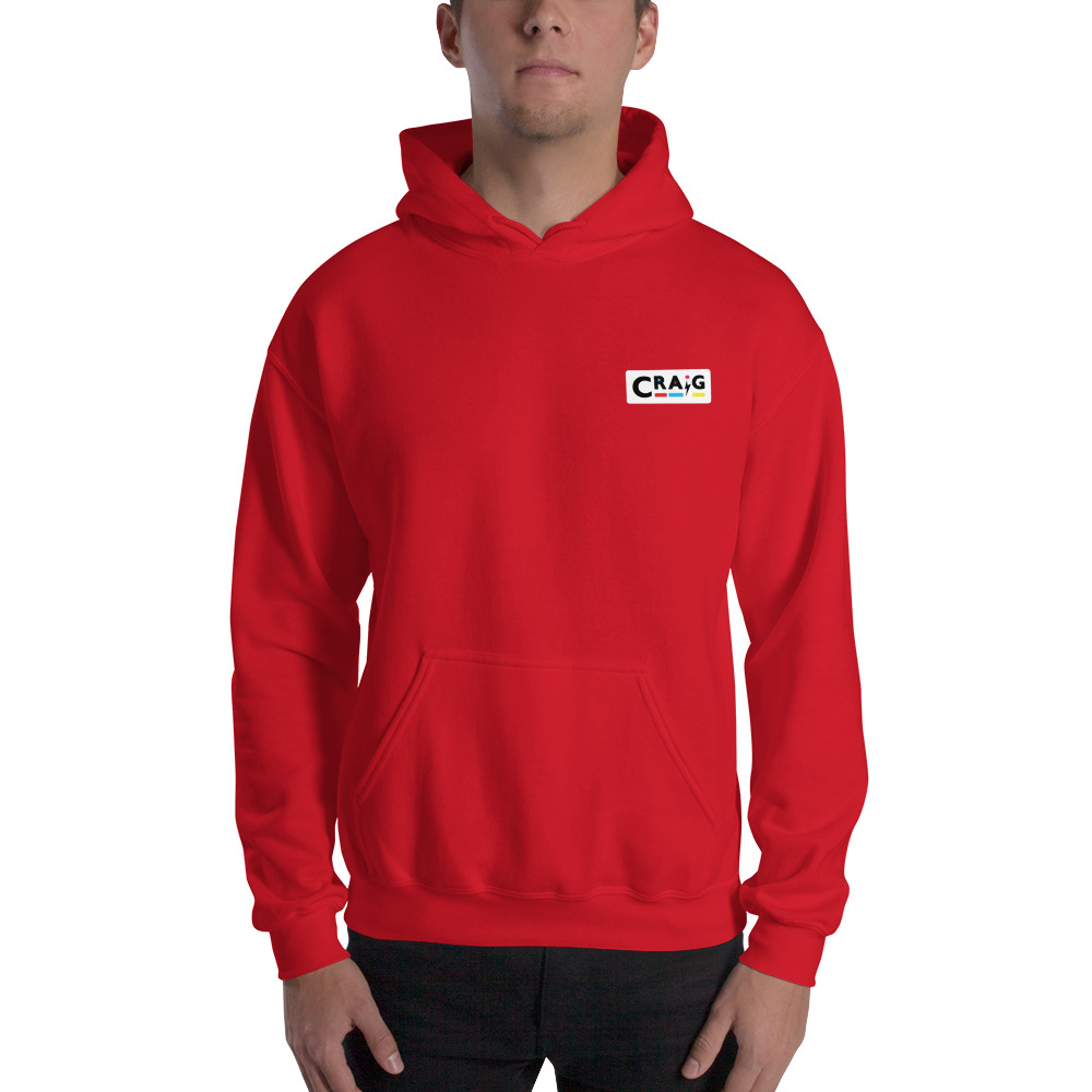 Craig Robertson "Family Ties" by MAWI, Men's Hoodie, White Logo