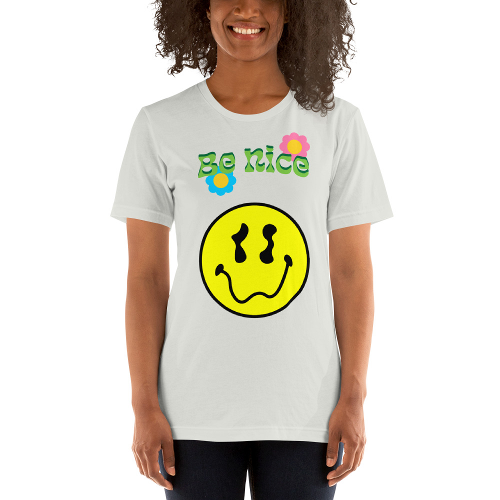 Be Nice Deante Burton T-Shirt, Moon