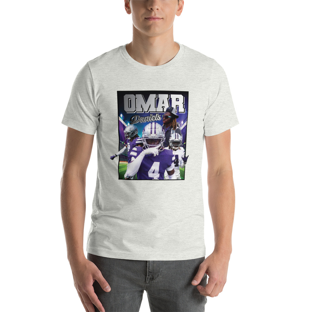Omar Daniels Graphic T-Shirt, Black Logo