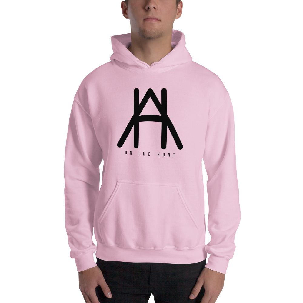 On The Hunt Adam Hunt Men's Hoodie, Black Logo