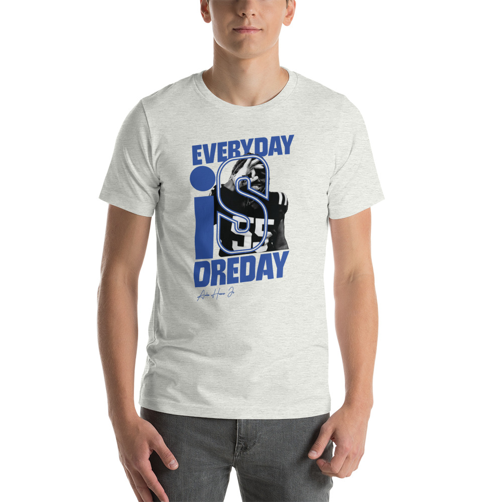"Everyday is Dreday" by André Harris Jr Shirt, Dark Logo