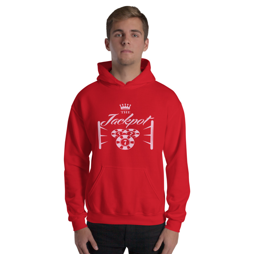 The Jackpot by Tyrone James Hoodie, Mini Logo on MILLIONS The Jackpot by Tyrone James Hoodie, Mini Logo