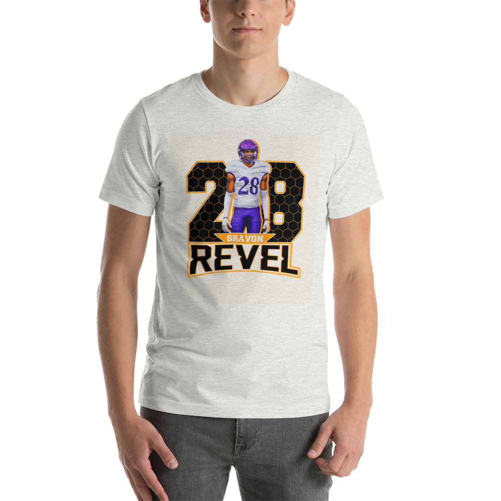 28 Shavon Revel T-Shirt, Black Logo