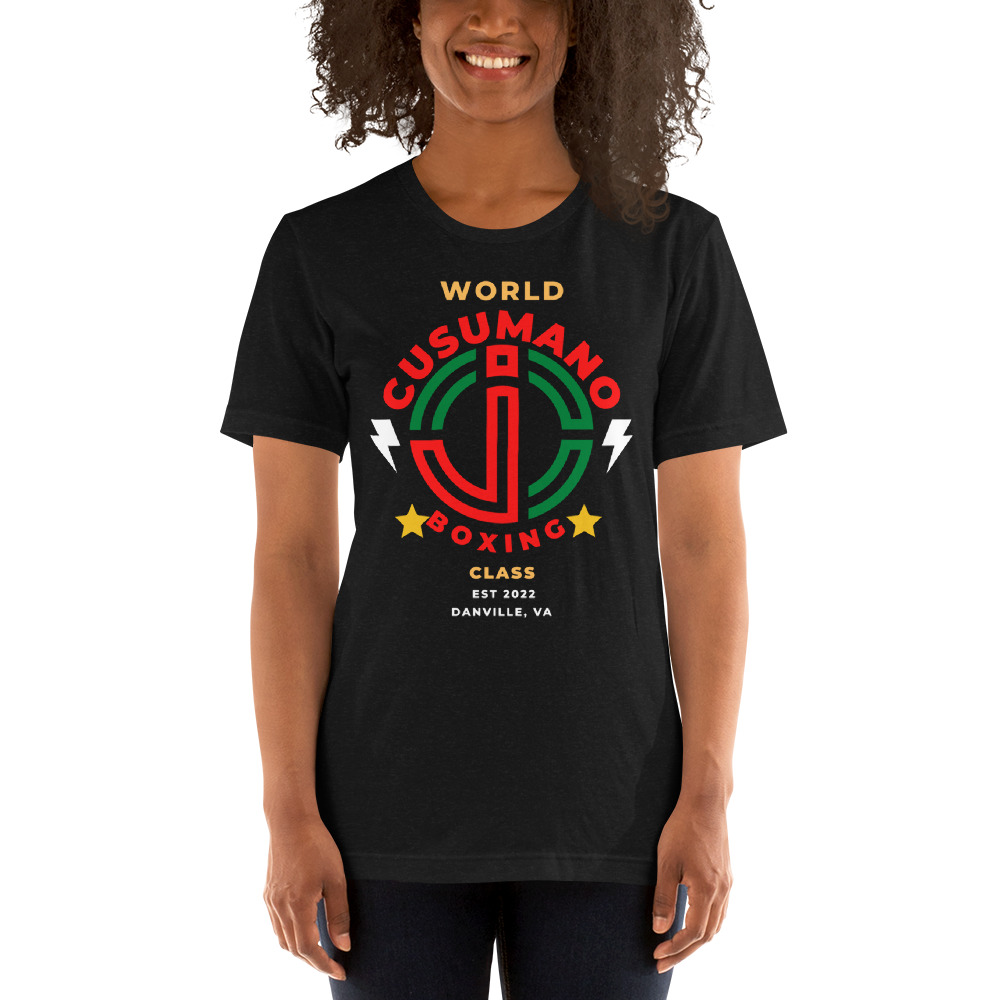 World Cusuo Boxing EST 2022 T-Shirt, White Logo