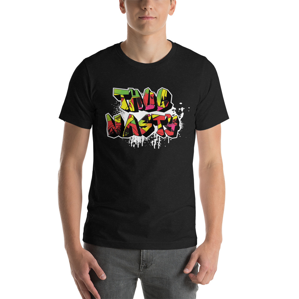 "Limited Edition" Sponsored by Thug Nasty Bryce Mitchell T-Shirt, White Logo