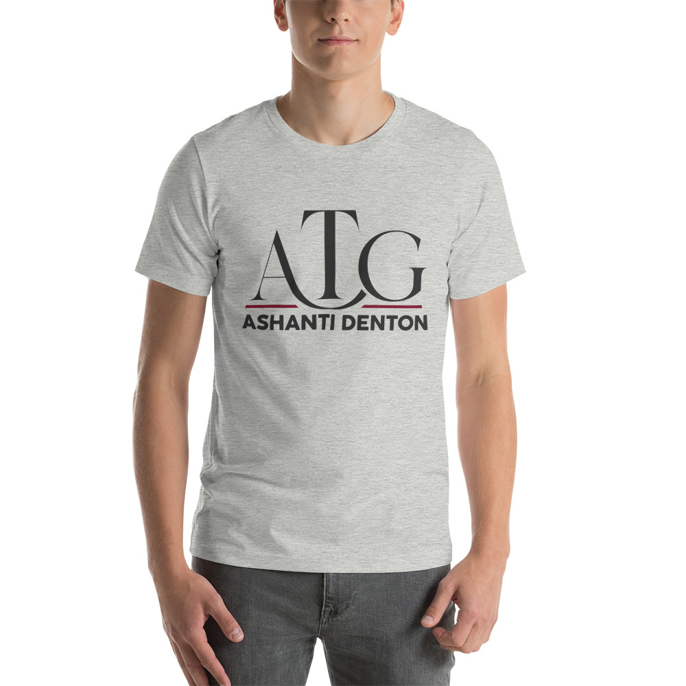 "ATG" by Ashanti Denton Shirt, Black Logo
