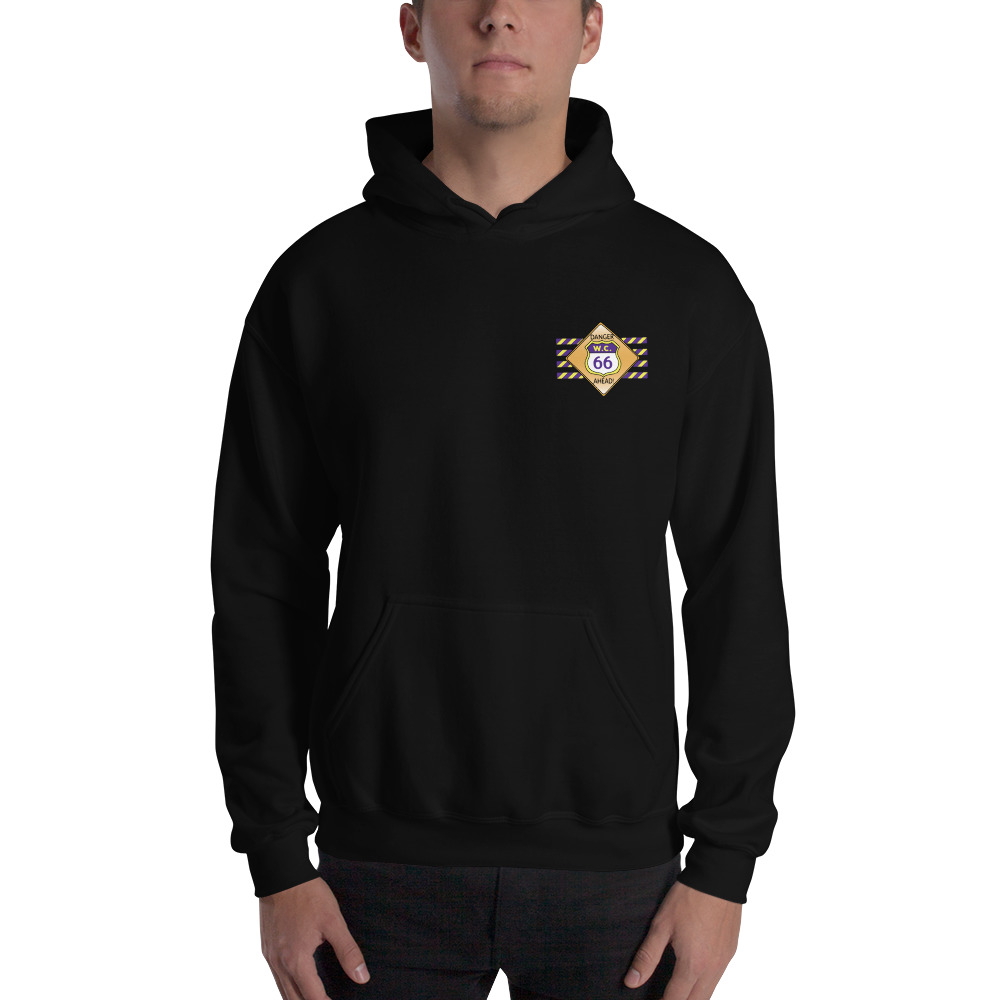 Danger Ahead by Will Campbell Hoodie
