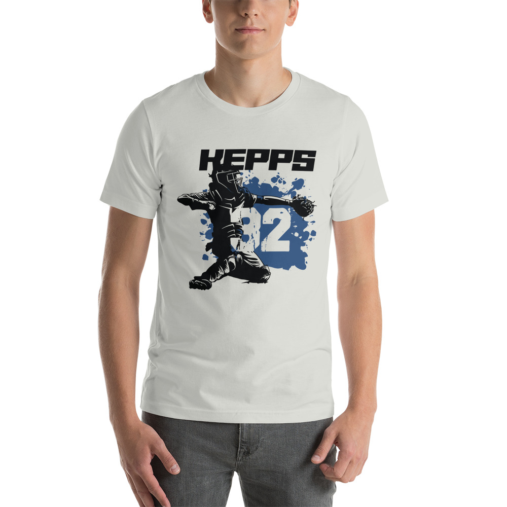 Emily Kepple "KEPPS 32" T-Shirt, Dark Logo