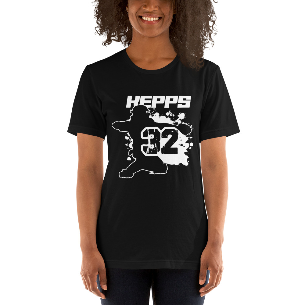 Emily Kepple "KEPPS 32" T-Shirt, Light Logo