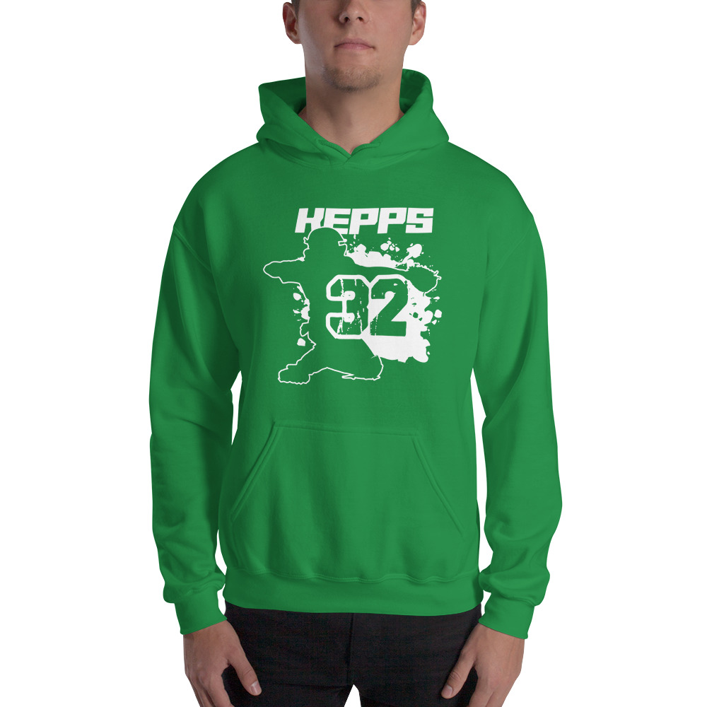 Emily Kepple "KEPPS 32" Hoodie, Light Logo
