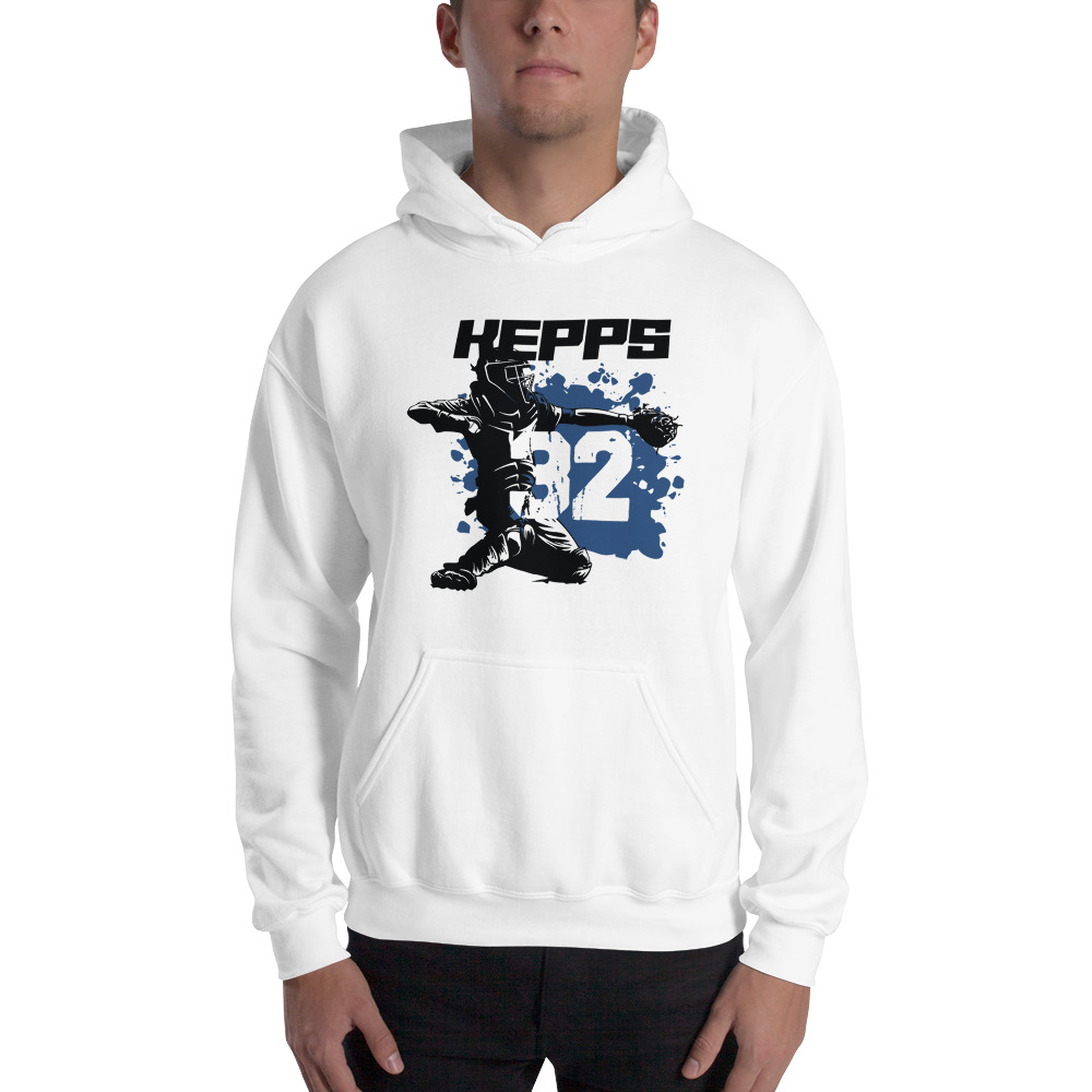 Emily Kepple "KEPPS 32" Hoodie, Dark Logo