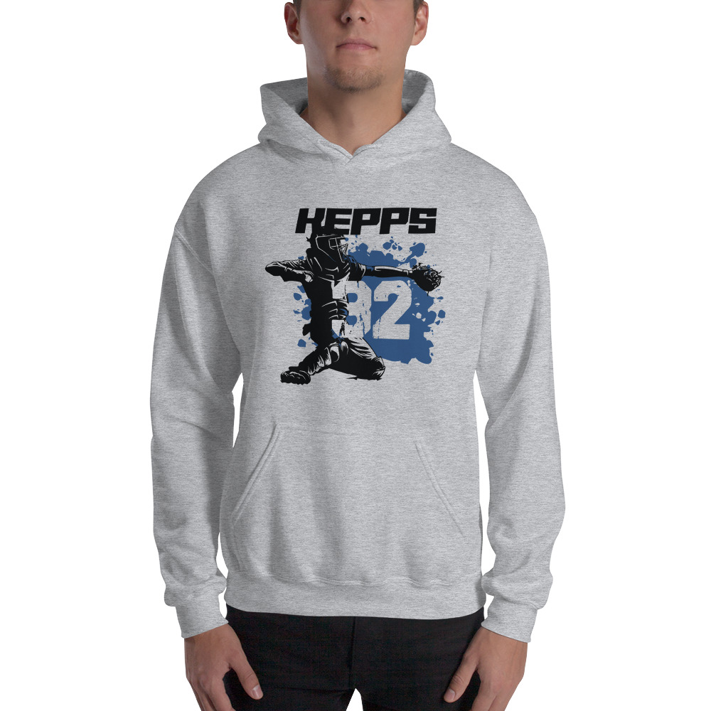 Emily Kepple "KEPPS 32" Hoodie, Dark Logo