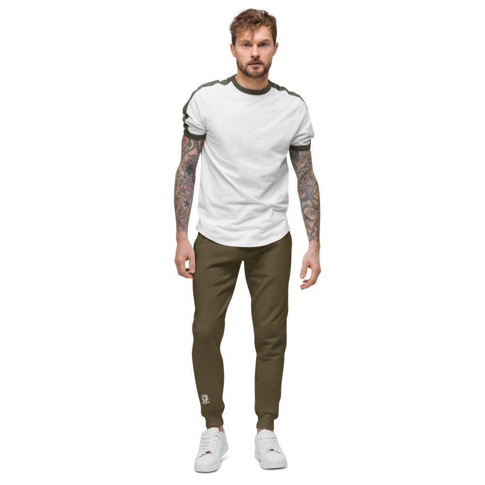 The Monkey King by Jordan Leavitt Jogger, White Logo
