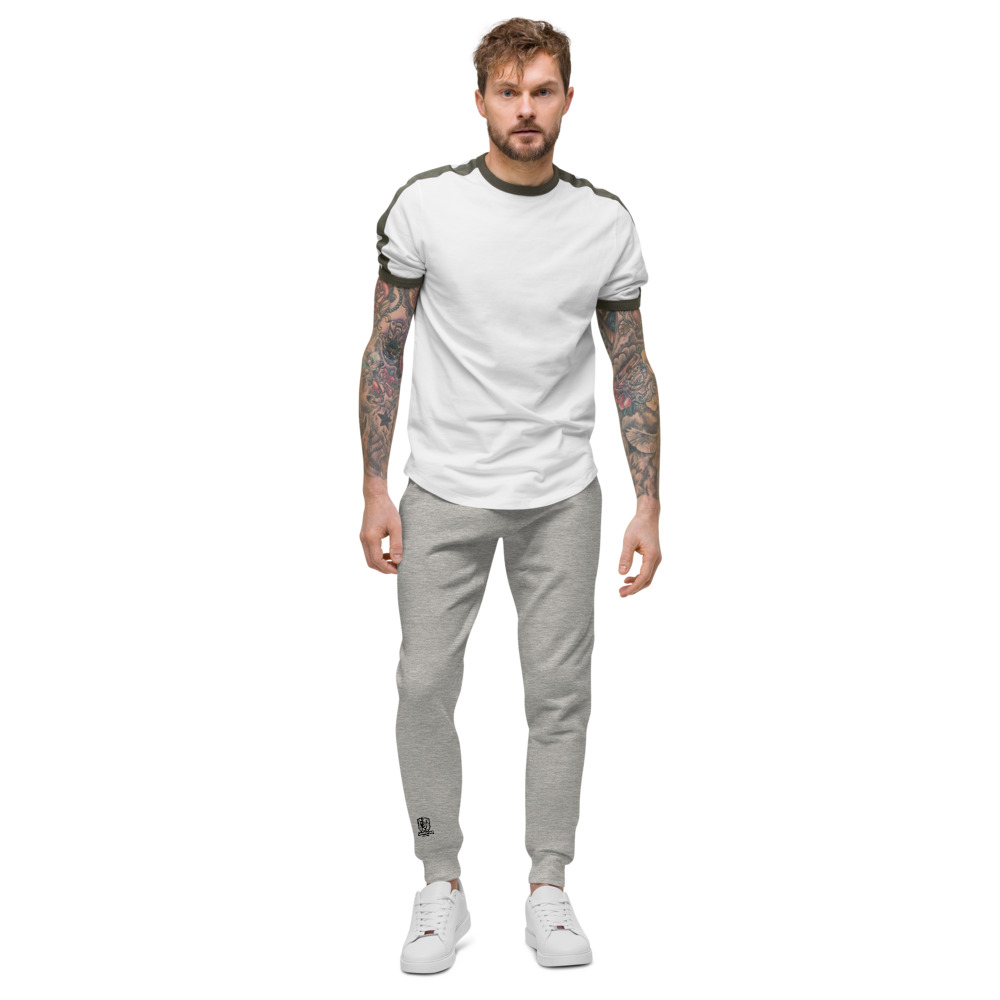 The Monkey King by Jordan Leavitt Jogger, Black Logo