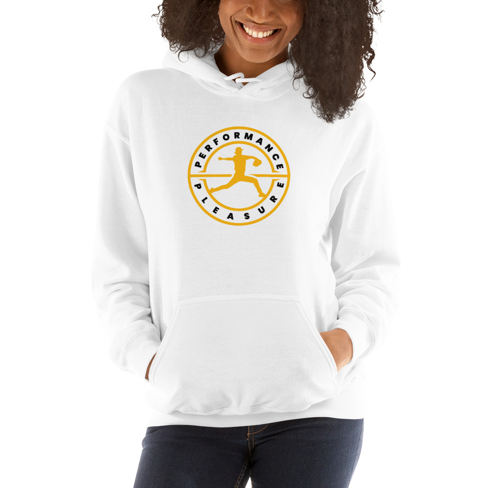 Perforce Pleasure By CJ Backer Hoodie, Dark Logo