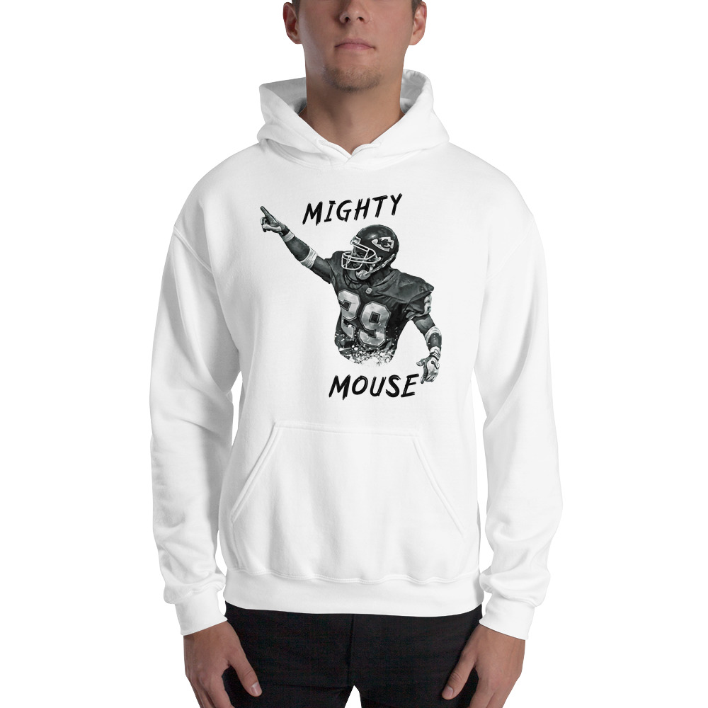 Mark McMillian "Mighty Mouse" Hoodie, Black Logo