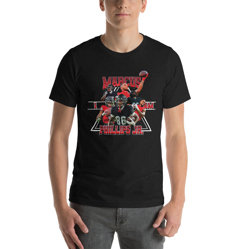I am Marcus Phillips Jr  T-Shirt, White Logo
