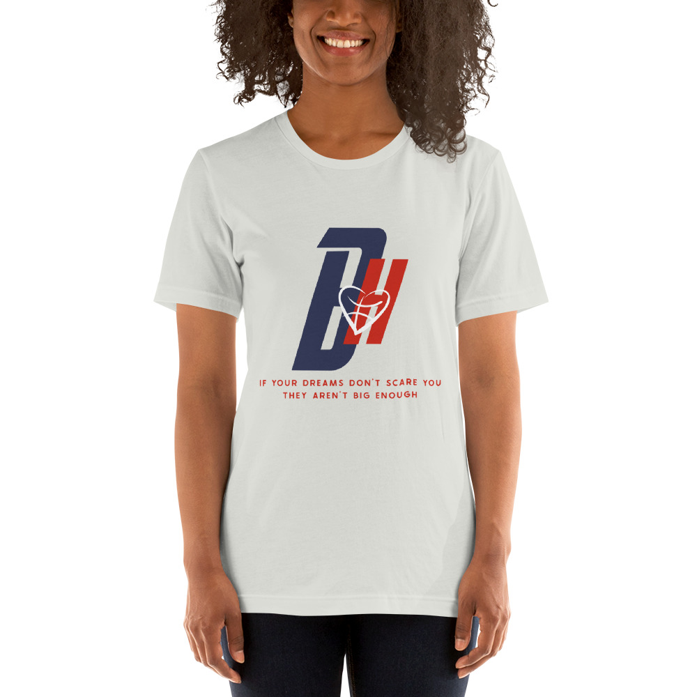 BH by Bria Hartley T-Shirt, Navy Red Logo