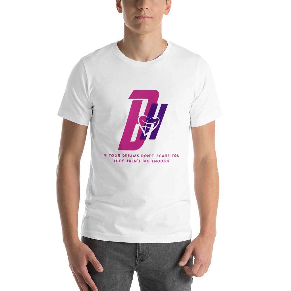 BH by Bria Hartley T-Shirt, Hot Pink Purple Logo
