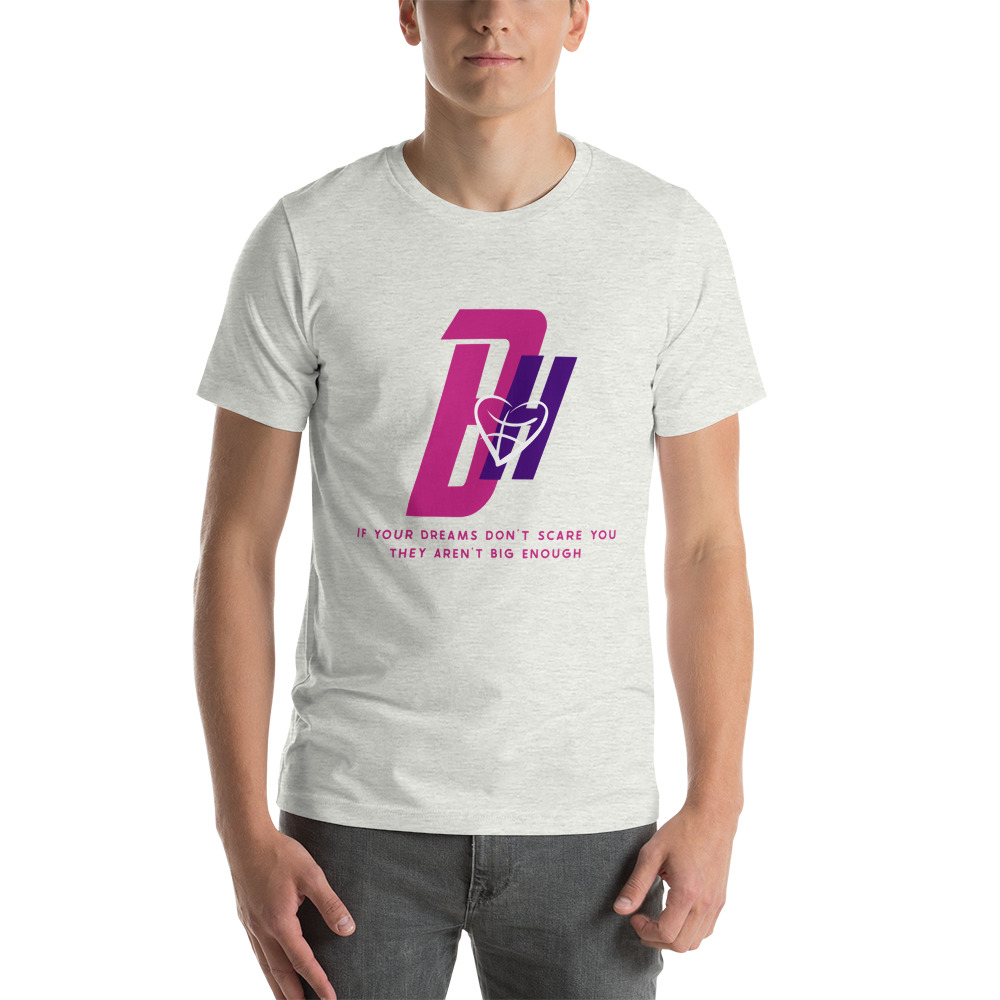 BH by Bria Hartley T-Shirt, Hot Pink Purple Logo