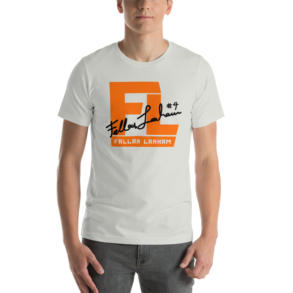 FL#4 by Fallan Lanham T-Shirt, Black Logo