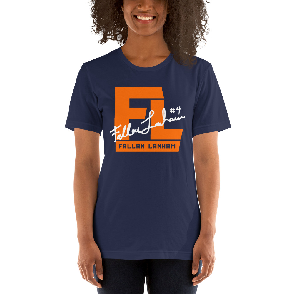 FL#4 by Fallan Lanham T-Shirt, White Logo