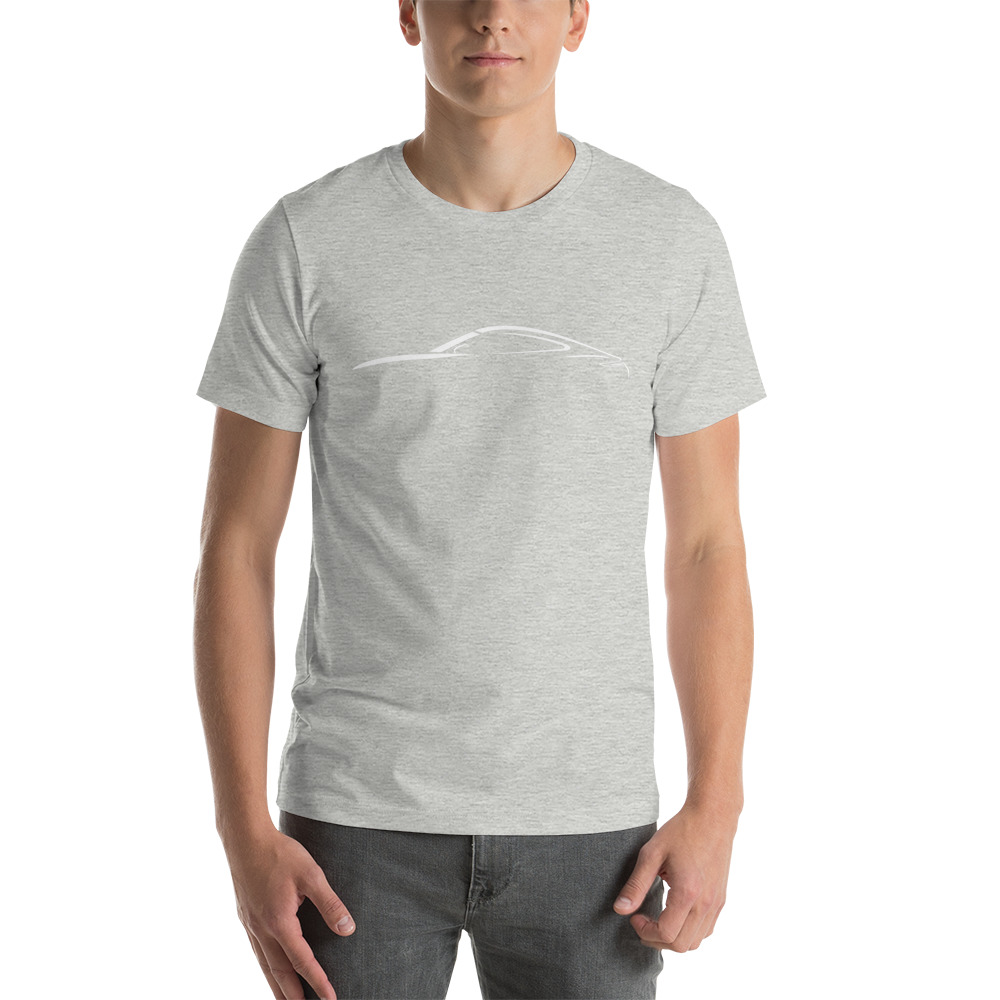 "Car" by Christopher Ro Shirt, White Logo