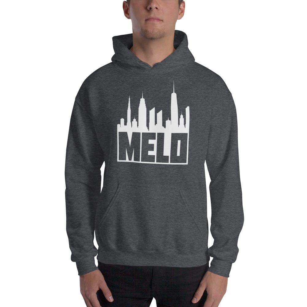 "Melo" by Jaden Edwards Hoodie, White Logo