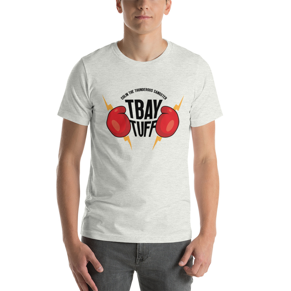 TBAY TUFF II by Colin Sangster, T-Shirt, Black Logo