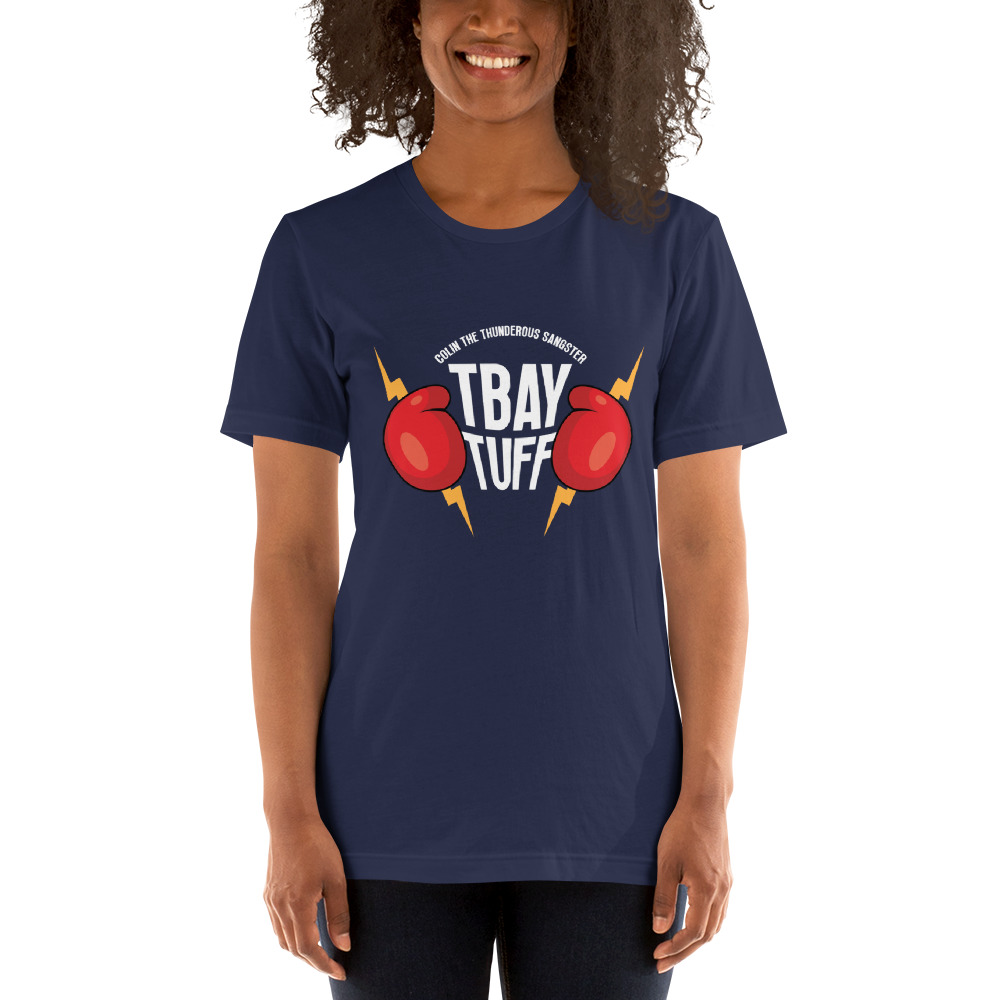 TBAY TUFF II by Colin Sangster, T-Shirt, White Logo