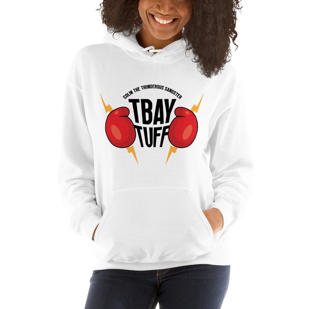 TBAY TUFF II by Colin Sangster, Hoodie, Black Logo