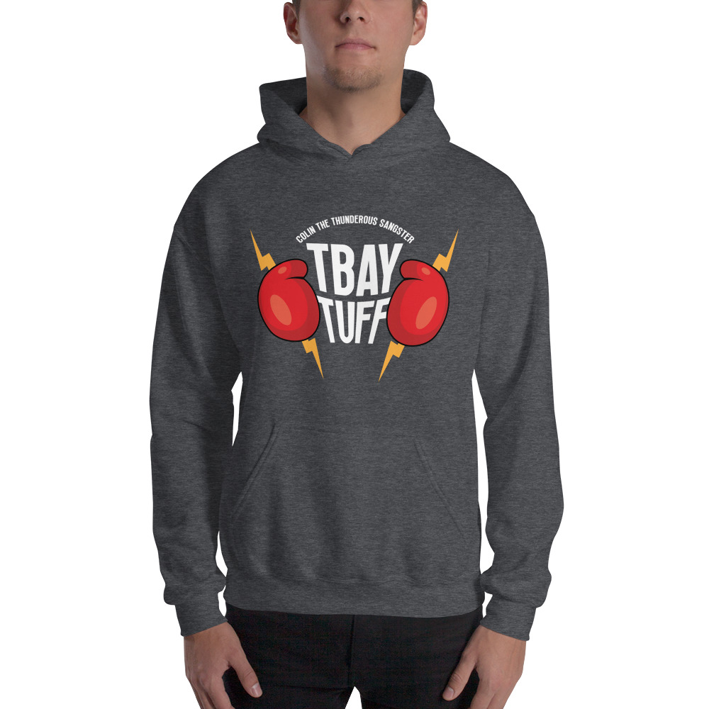 TBAY TUFF II by Colin Sangster, Hoodie, White Logo
