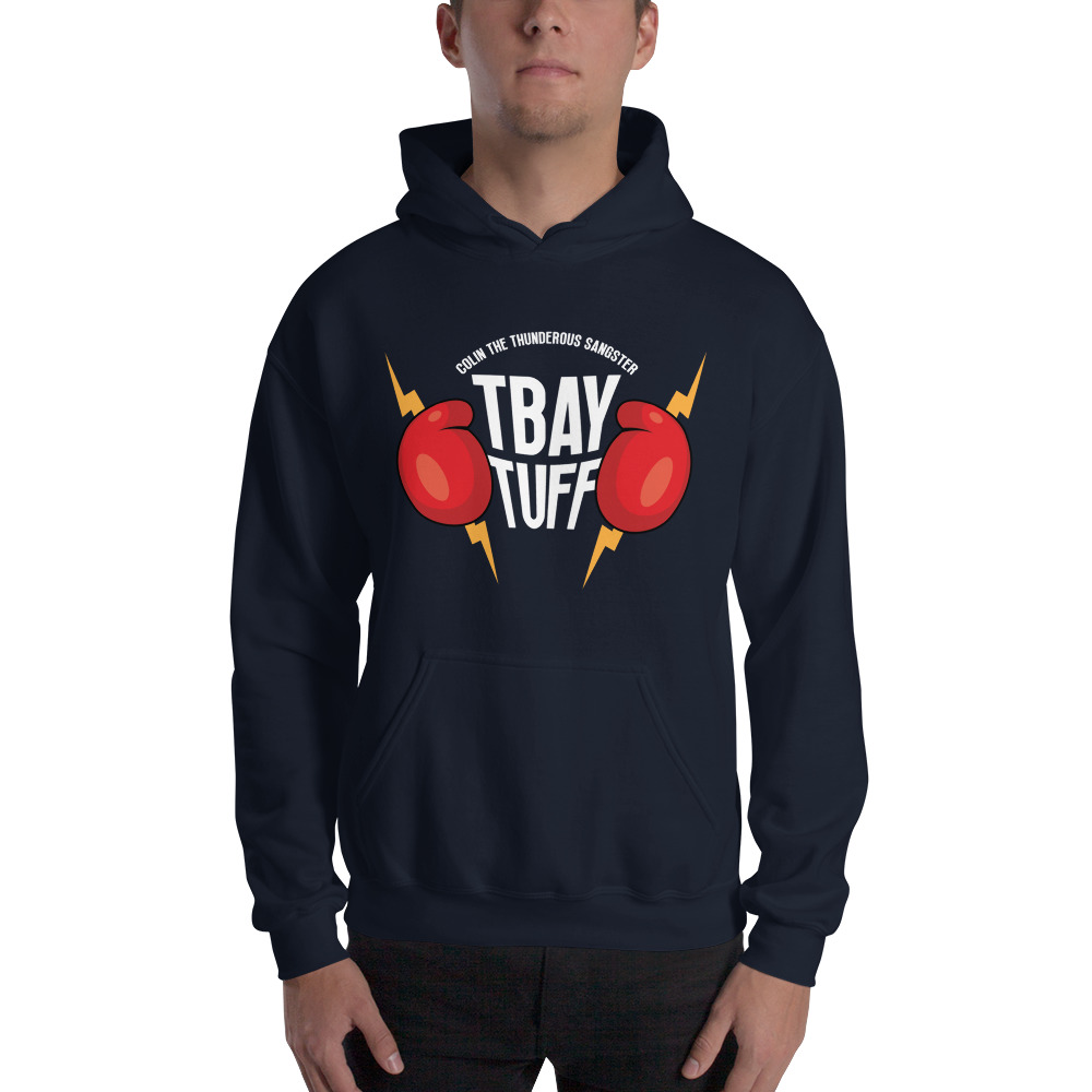 TBAY TUFF II by Colin Sangster, Hoodie, White Logo