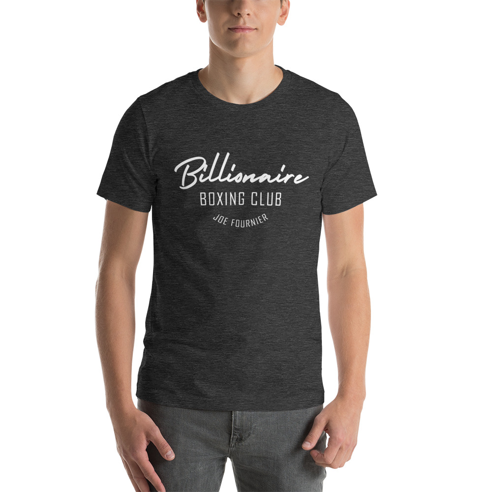 Billionaire Boxing Club II by Joe Fournier T-Shirt, Black Logo