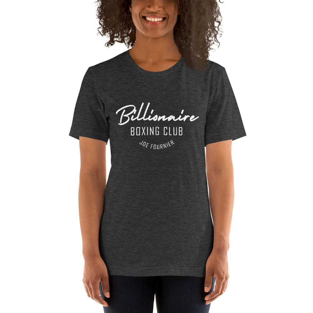 Billionaire Boxing Club II by Joe Fournier T-Shirt, Black Logo