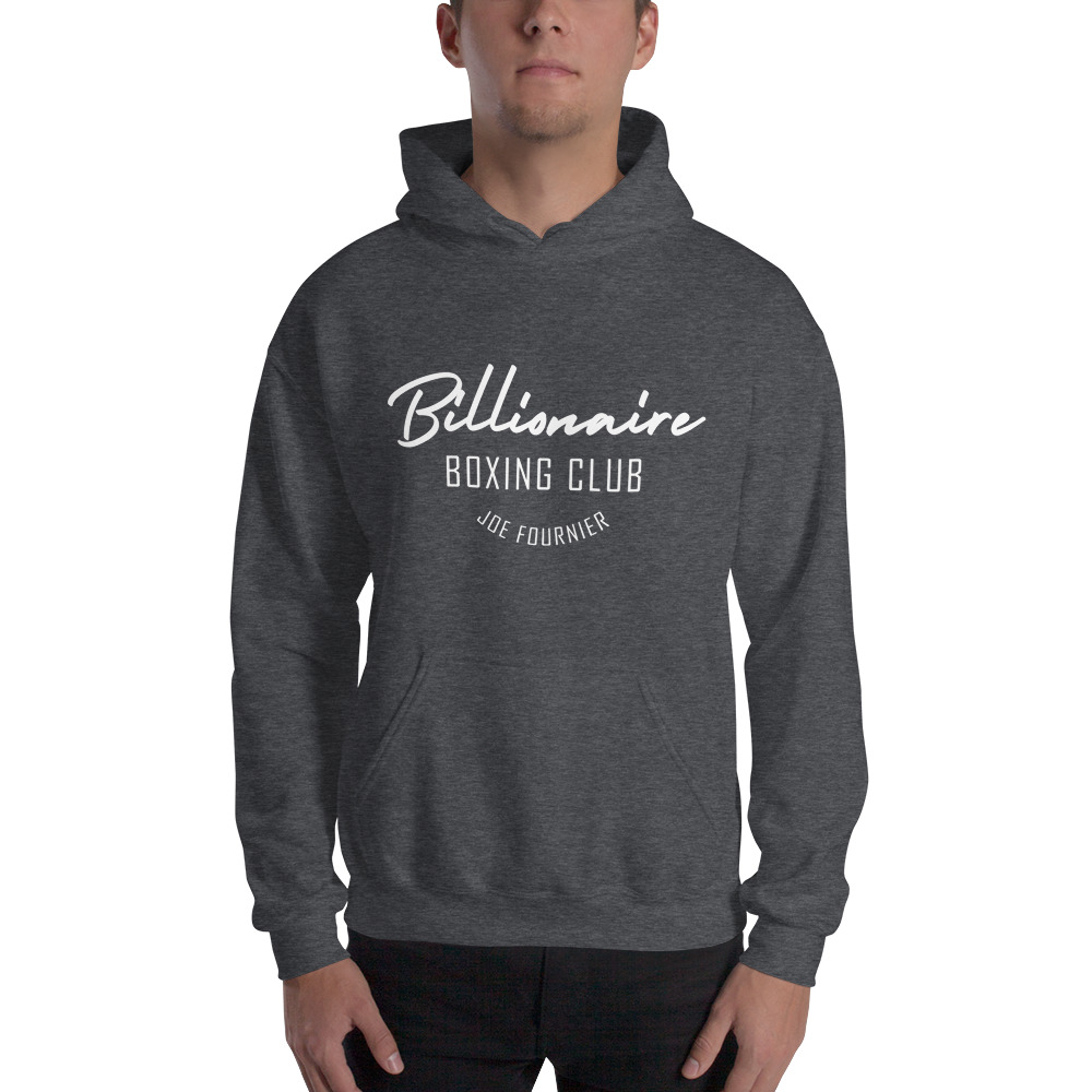 Billionaire Boxing Club II by Joe Fournier Hoodie, Black Logo