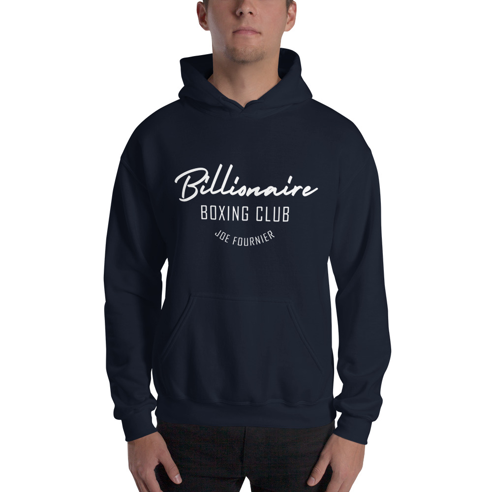 Billionaire Boxing Club II by Joe Fournier Hoodie, Black Logo