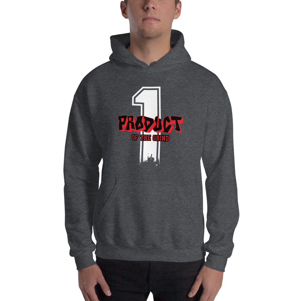 Akili Kasim Unisex Hoodie , White Logo