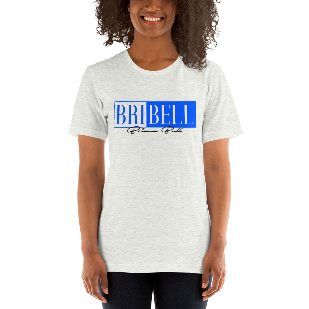 "BriBell" by Briana Bell Shirt, Black Logo