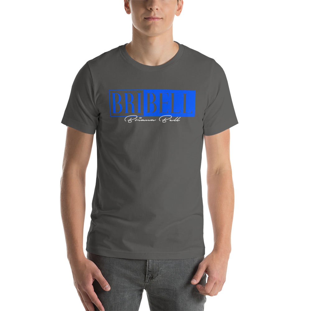 "BriBell" by Briana Bell Shirt, White Logo