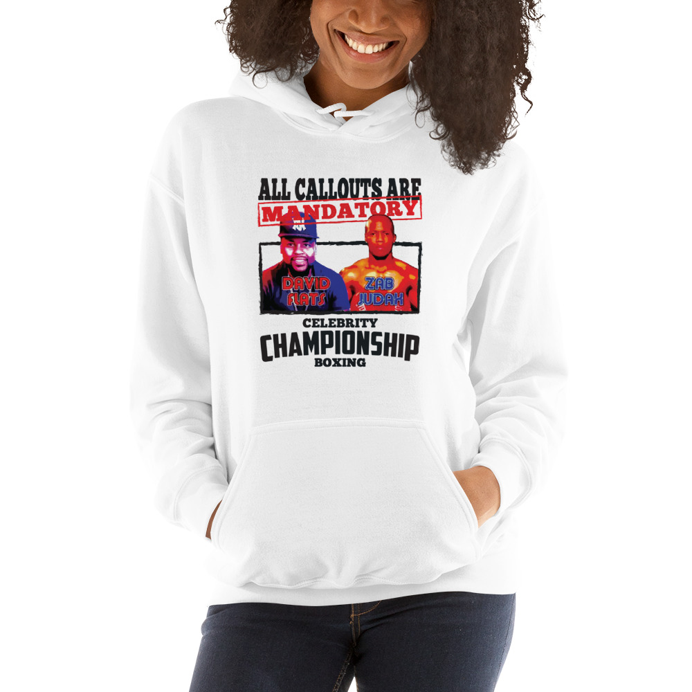 Celebrity Championship Boxing by David Sparks ’s Hoodie, Black Logo