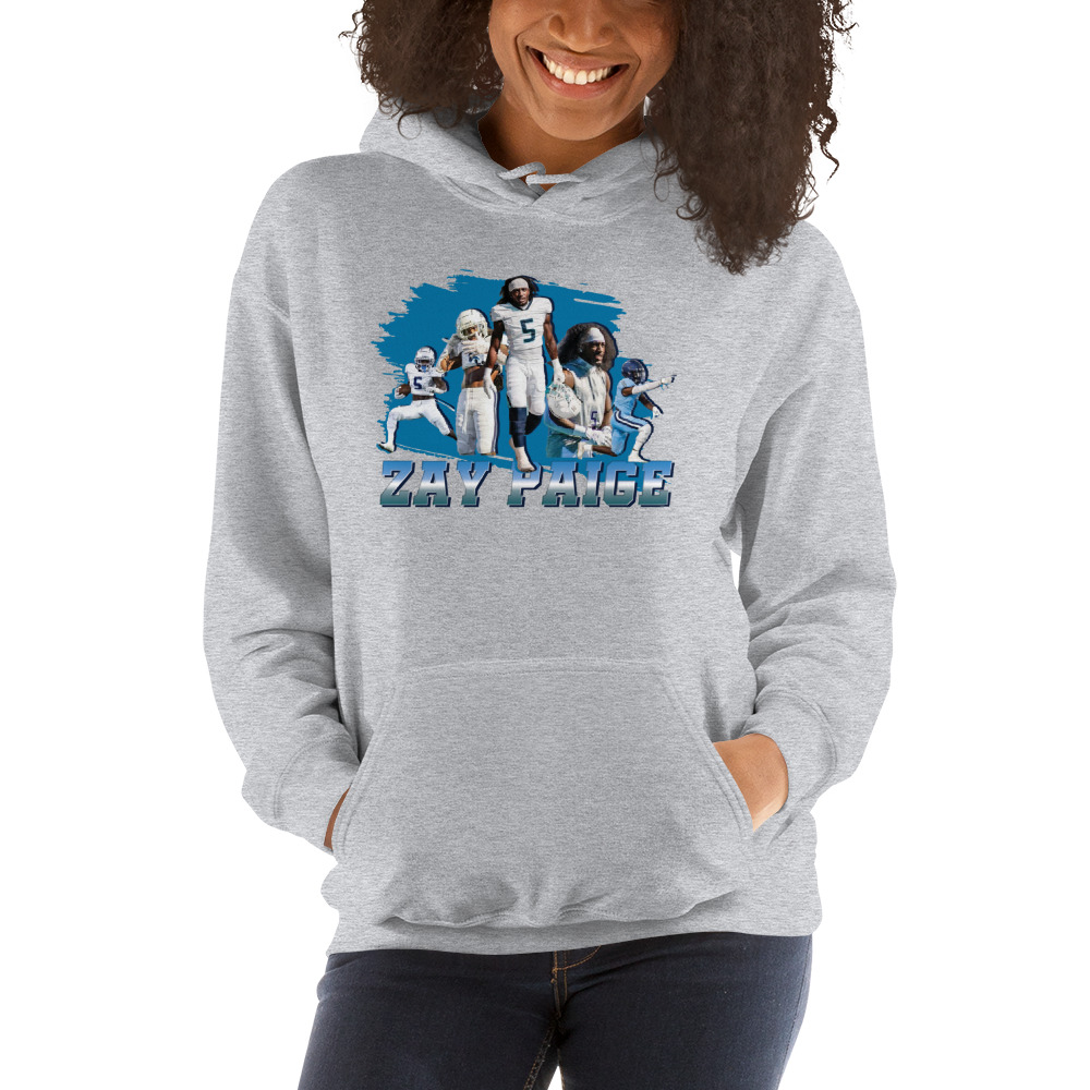 Isiah “Zay” Paige ’s Hoodie, Black Logo