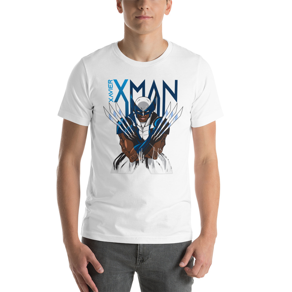 XMAN by Xavier Rhodes T-Shirt, Black Logo