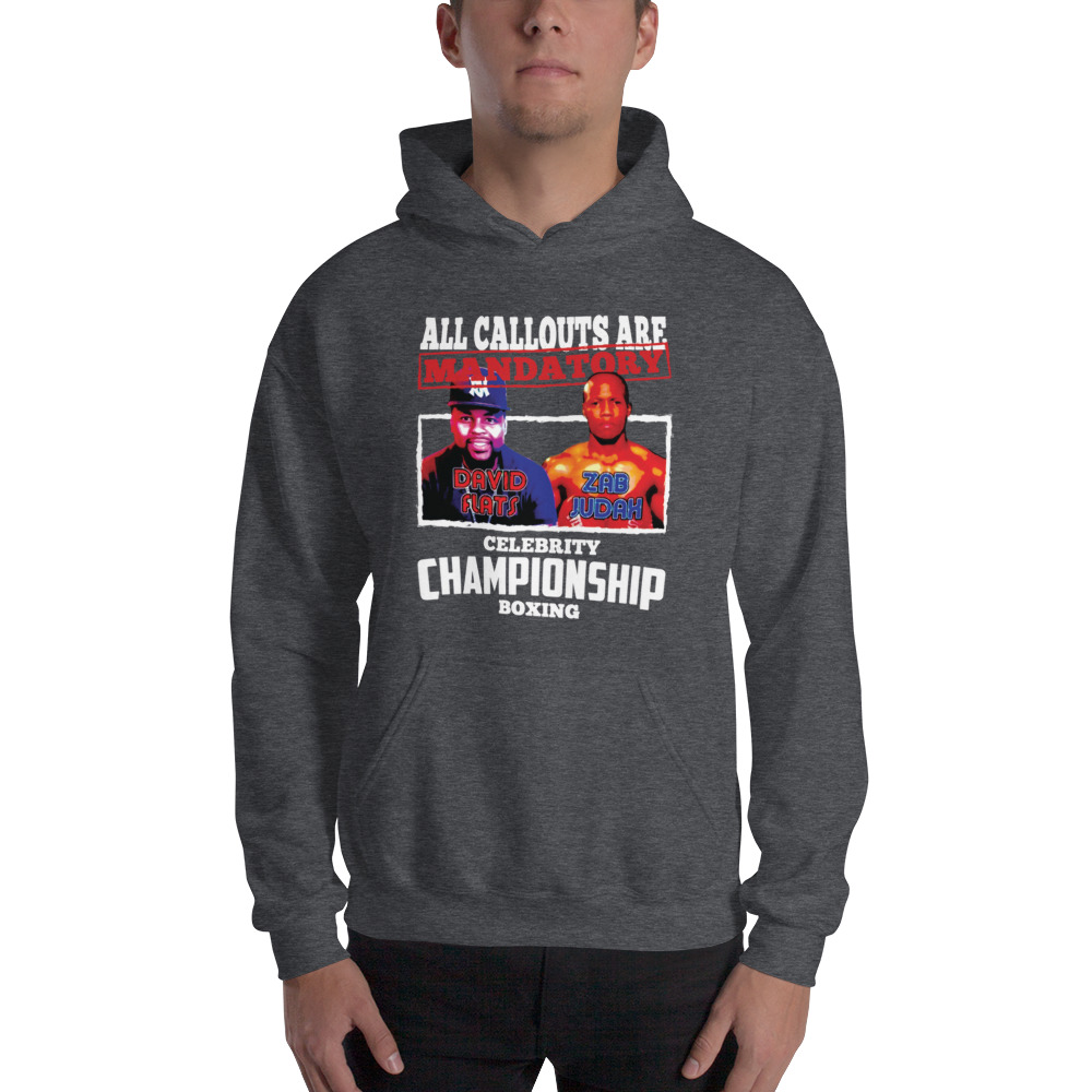 Limited Edition Celebrity Championship Boxing by David Sparks, ’s Hoodie With The Logo in the front And The Back