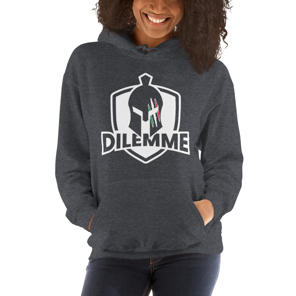 Anthony Dilemme II Hoodie, White Logo