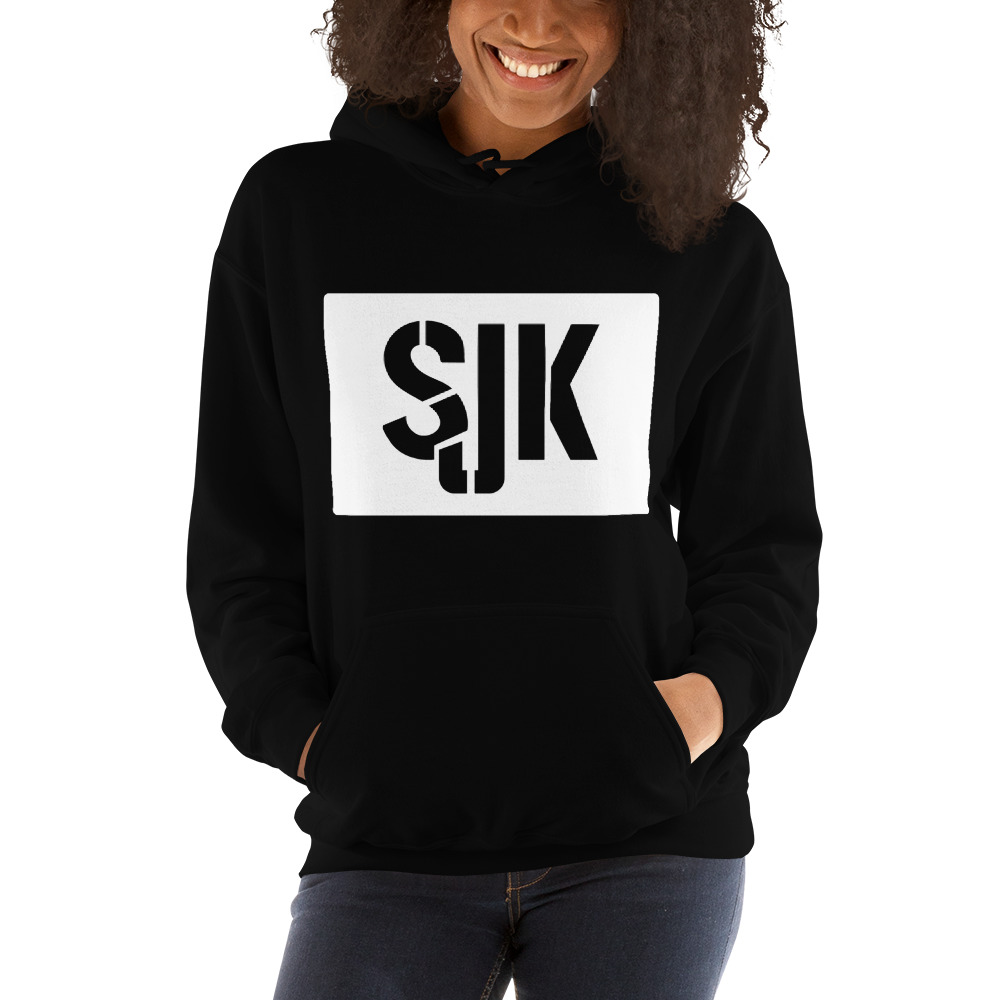 "SJK" by Sawyer Keyes Shirt, White Logo